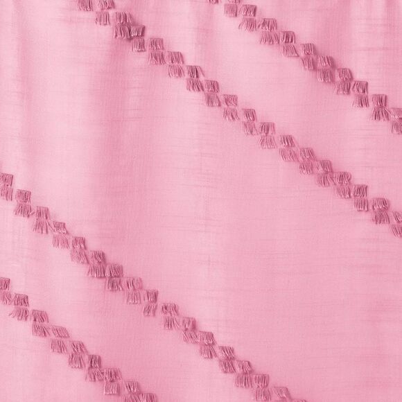 Pillowfort - 42"W x 84"L Chevron Clip Dotted Sheer Overlay Kids Purple - Picture 3 of 4